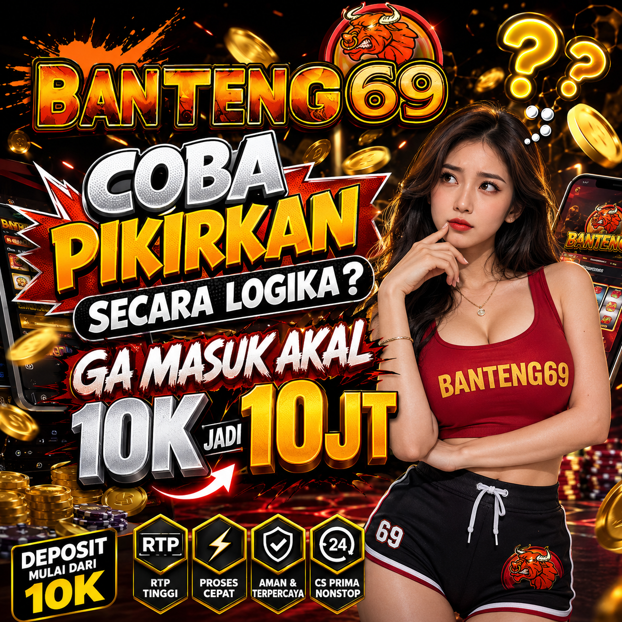 Koleksi produk unggulan BANTENG69