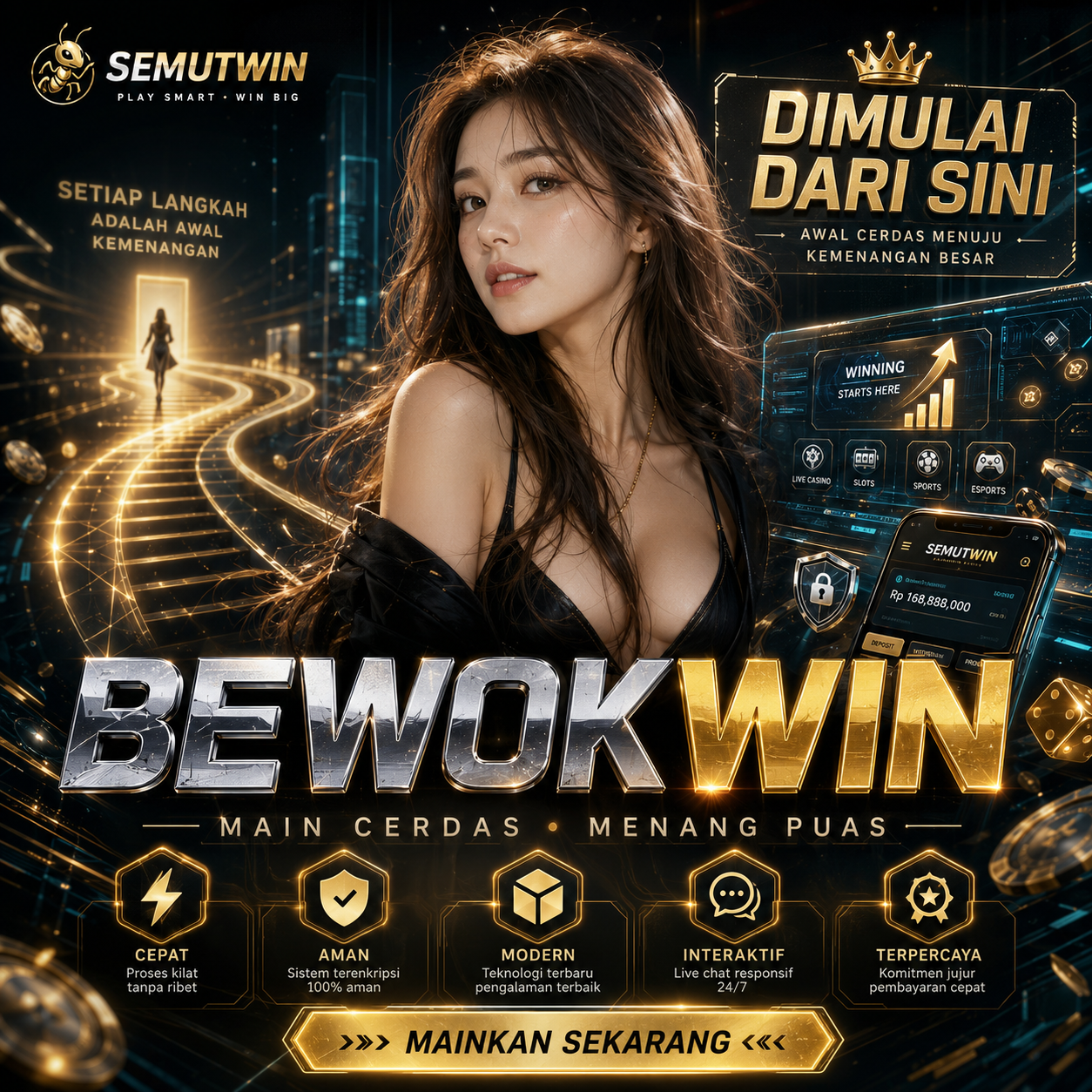 BEWOKWIN Pencahayaan Komersial