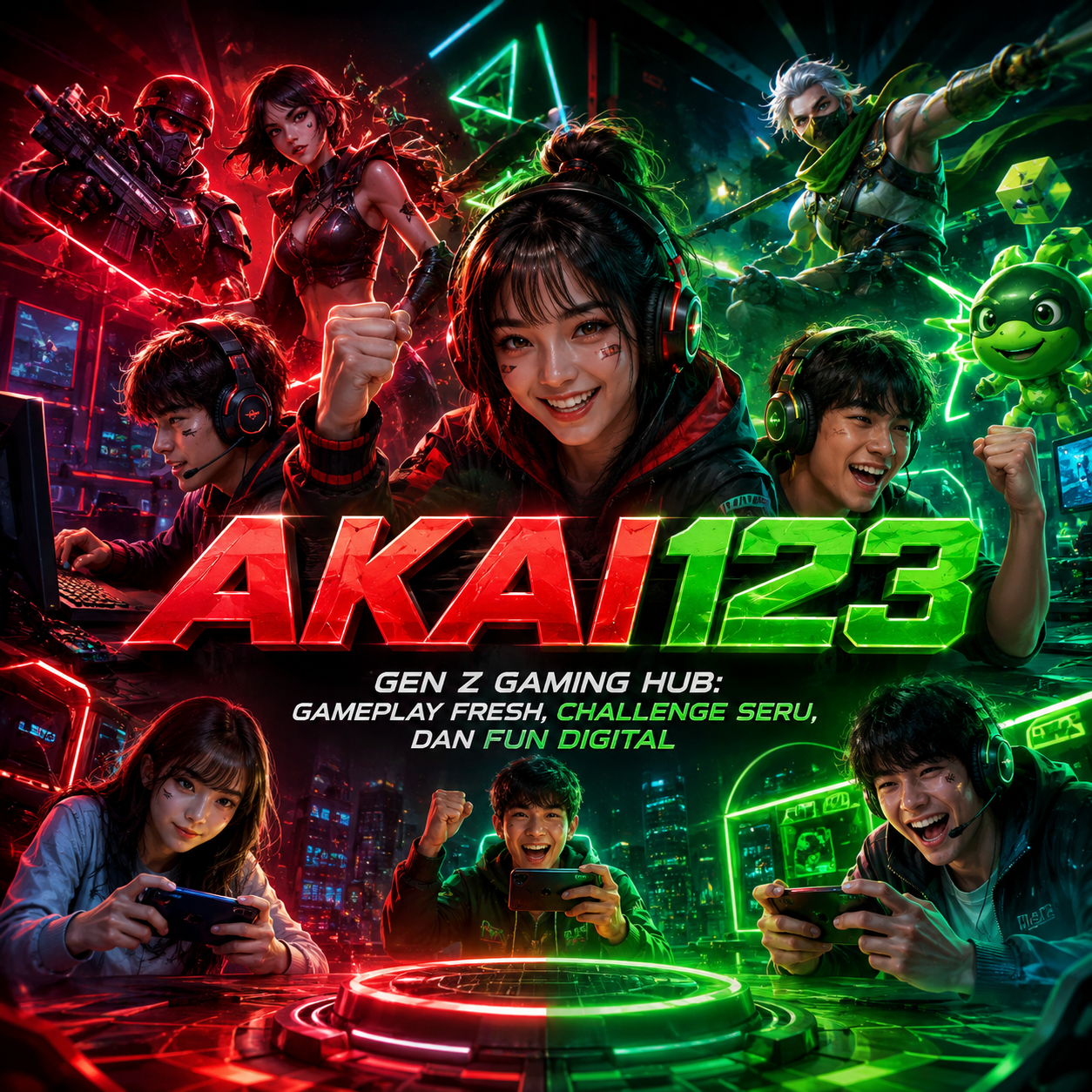 AKAI123 — Gen Z Gaming Hub: Gameplay Fresh, Challenge Seru, dan Fun Digital