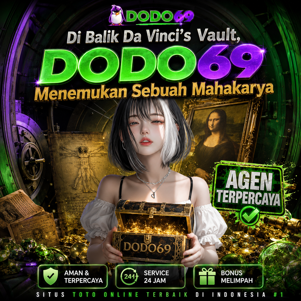 Di Balik Da Vinci's Vault, DODO69 Menemukan Sebuah Mahakarya