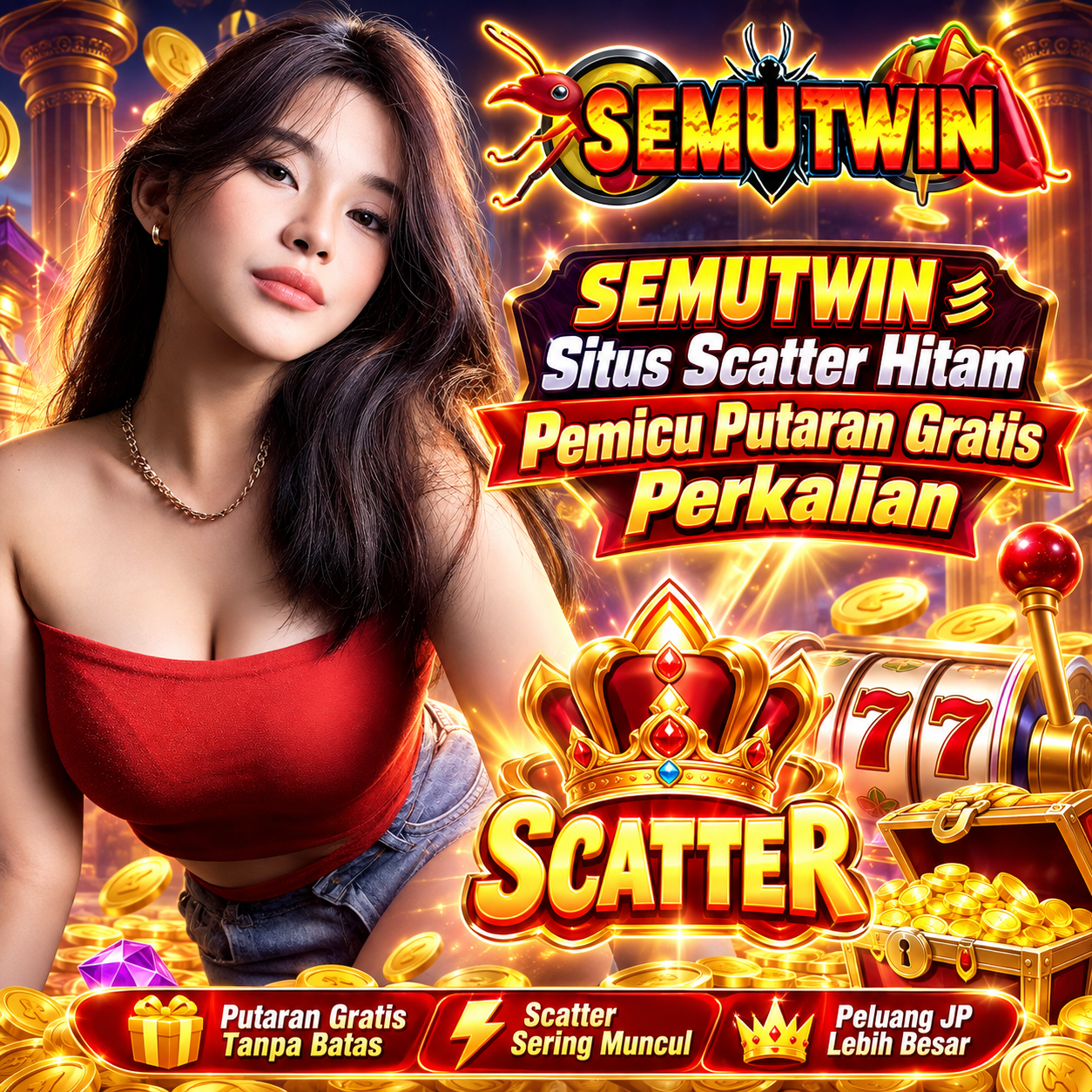 SEMUTWIN — Barisan Semut Rapi, Siap Angkut Hokimu!