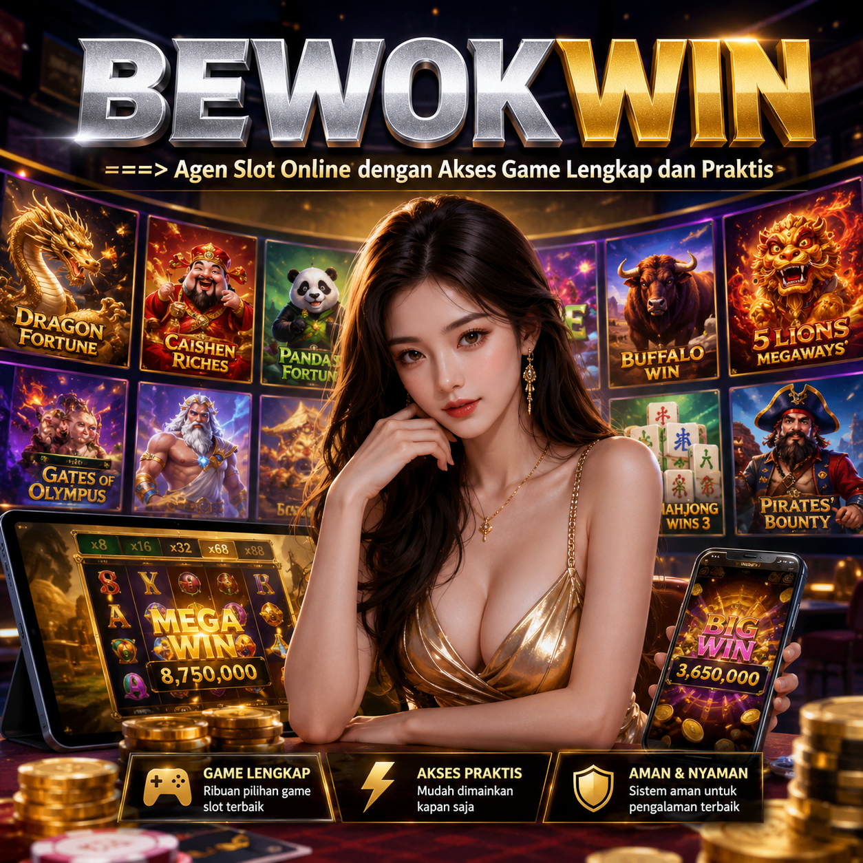 BEWOKWIN ️ Hotspot Bandar Slot Online Paling Gacor Hari Ini