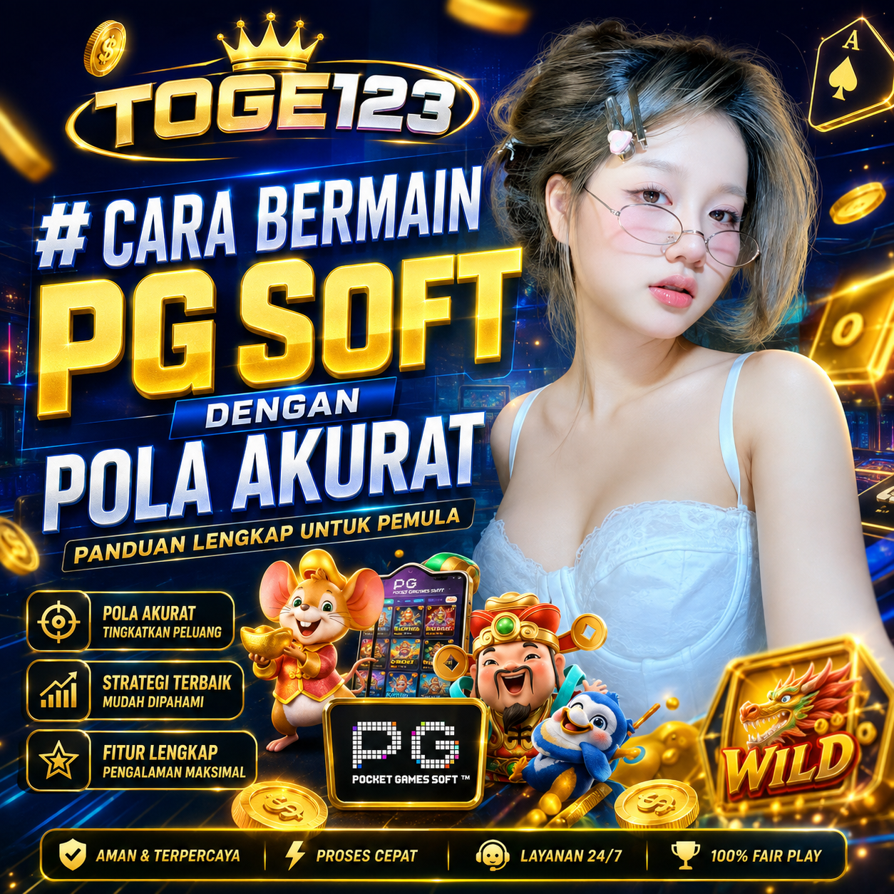 TOGE123 # Cara Bermain PG Soft Dengan Pola Akurat.