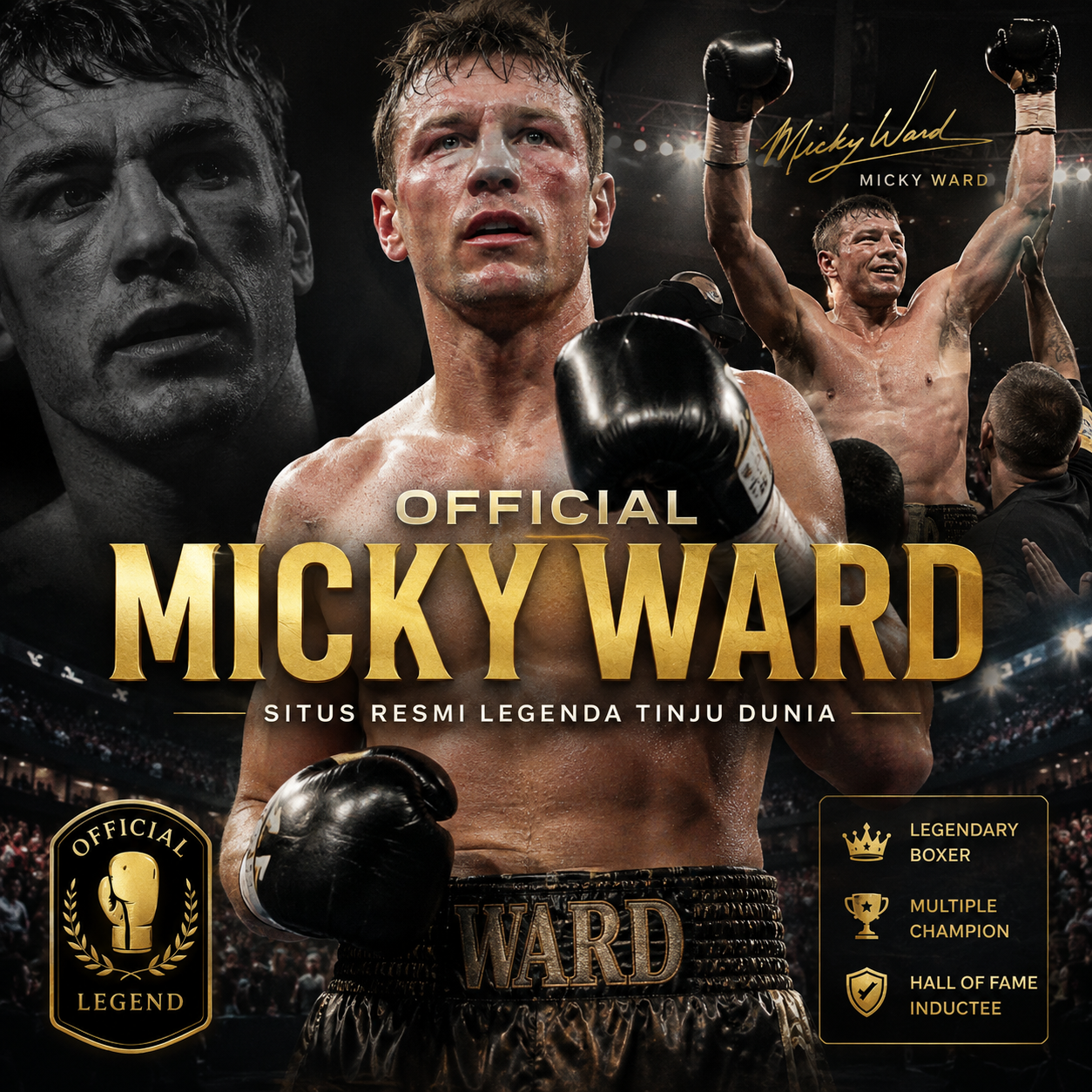 Galeri foto BATIK77 Official Micky Ward | Situs Resmi Legenda Tinju dunia di Jakarta
