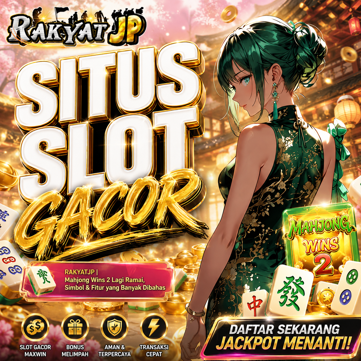 RAKYATJP | Mahjong Wins 2 Lagi Ramai, Simbol & Fitur yang Banyak Dibahas