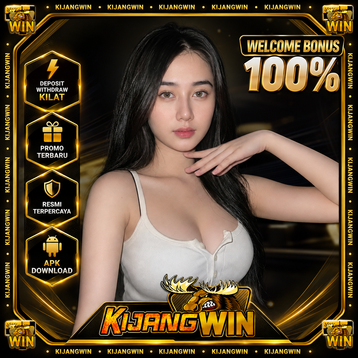 KIJANGWIN X Labuby >> Game Imut dengan Visual Ceria dan Modern