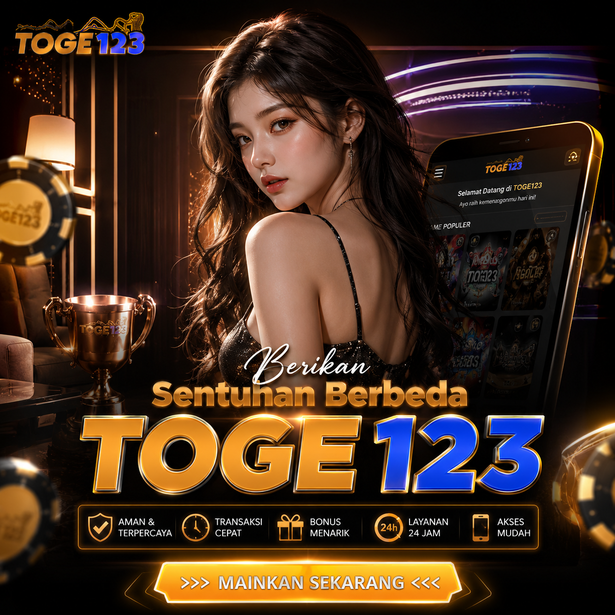 TOGE123 Pencahayaan Komersial