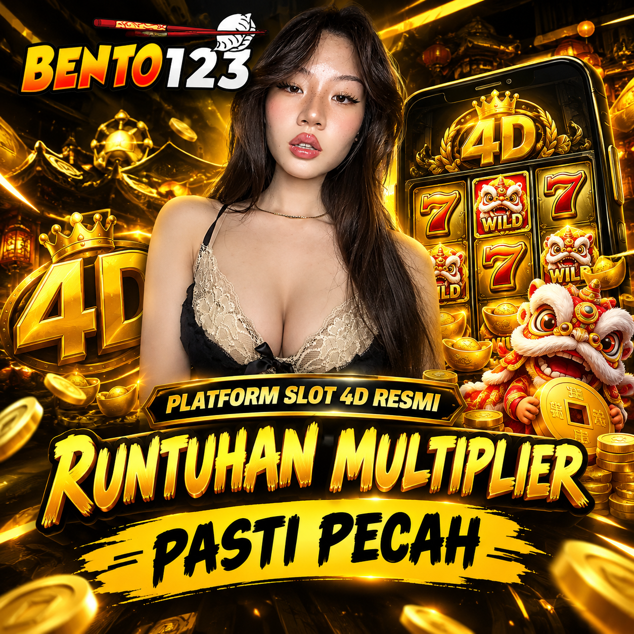 BENTO123 Platform Slot 4D Resmi Runtuhan Multiplier Pasti Pecah
