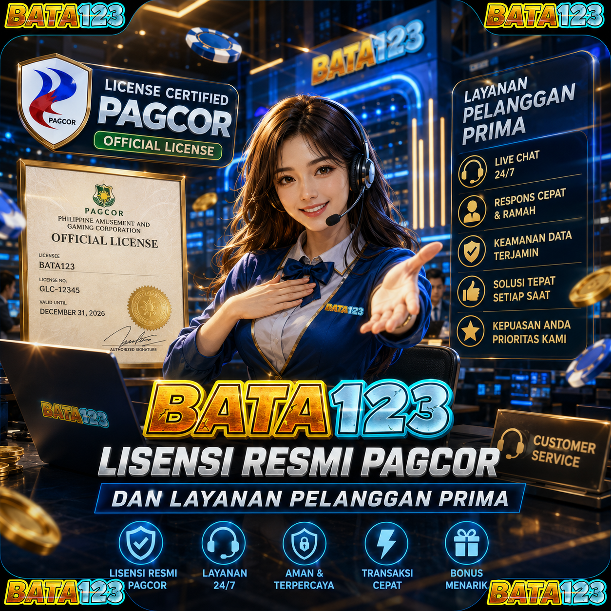 Link Resmi BATA123 | Situs Slot Online Terpercaya & Aman 24/7