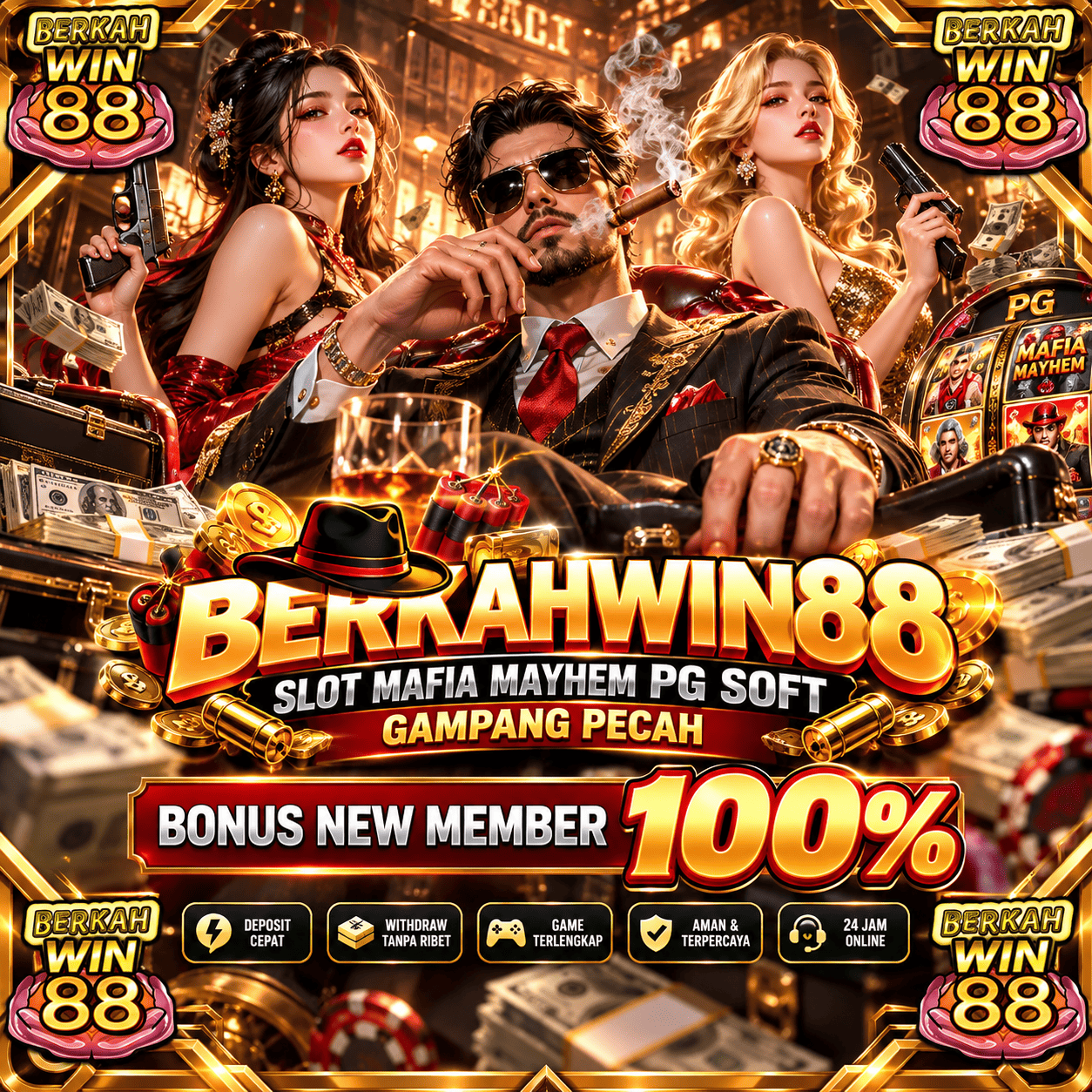 BERKAHWIN88 ️ Hotspot Bandar Slot Online Paling Gacor Hari Ini