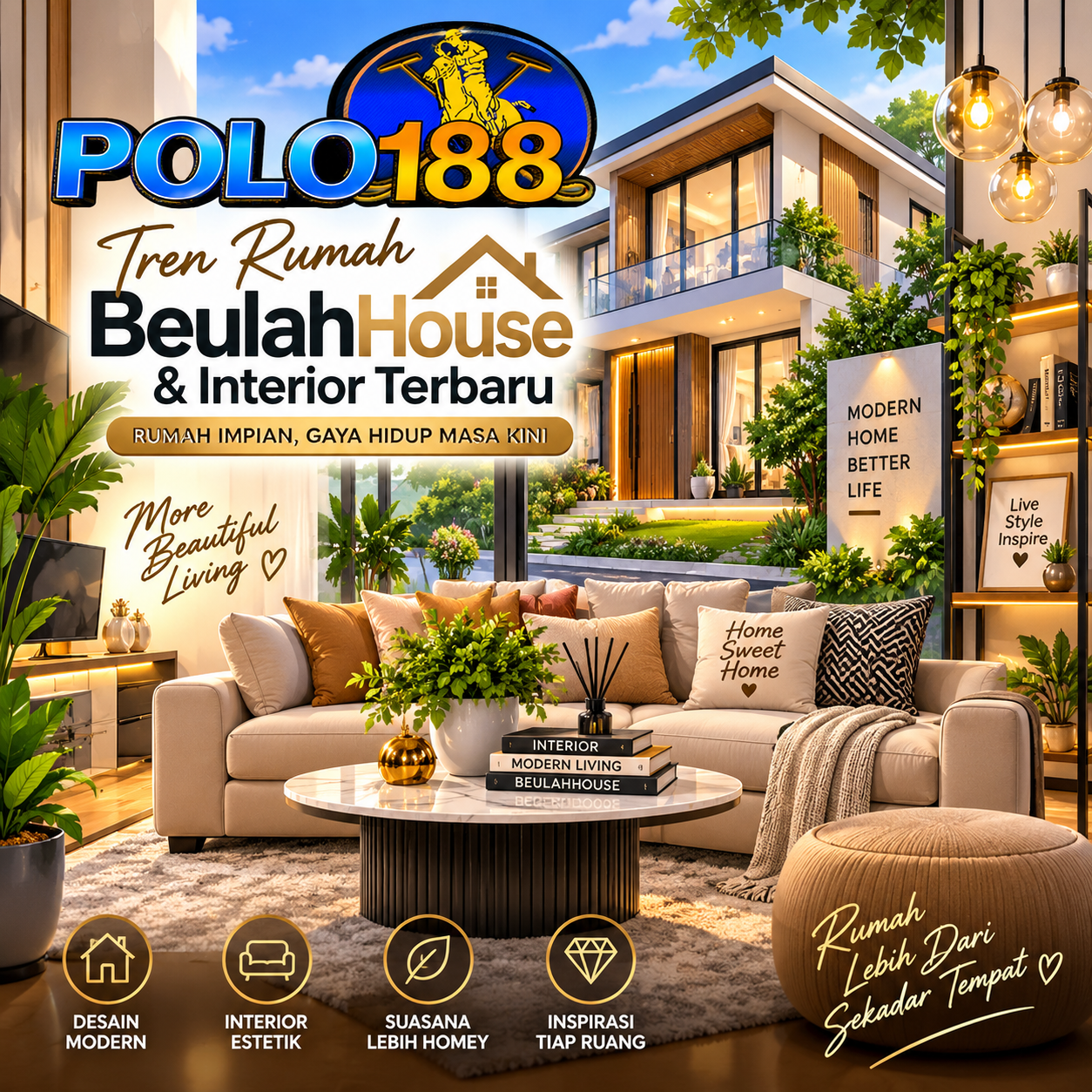 Polo188 Tren Rumah BeulahHouse & Interior Terbaru