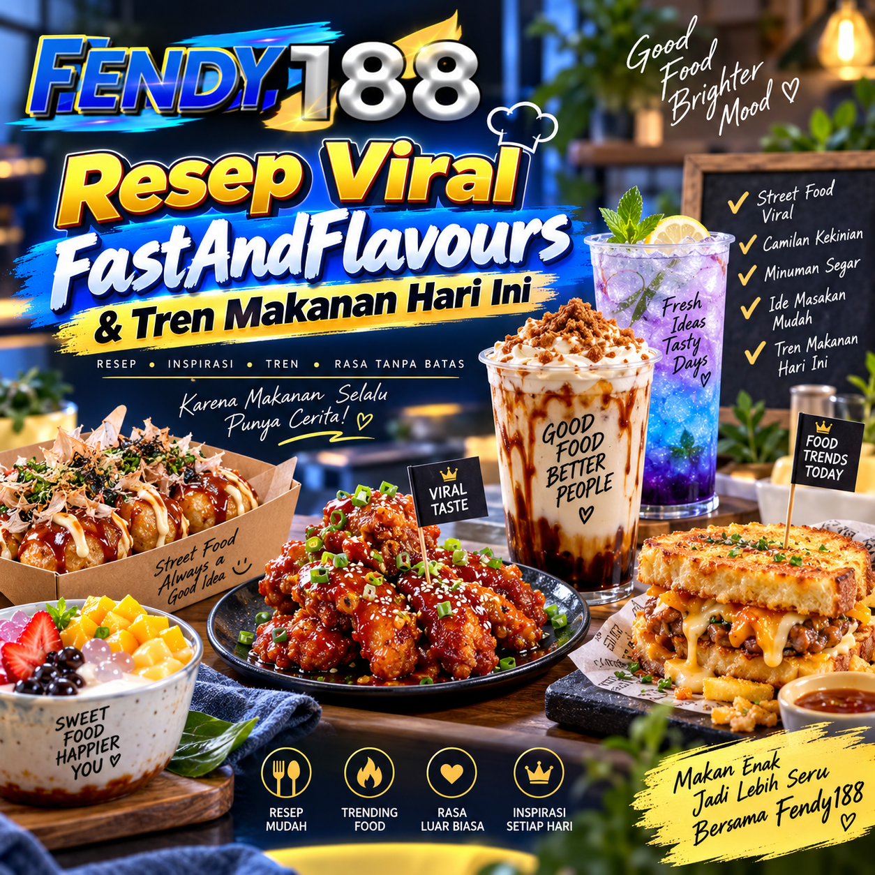 Fendy188 Resep Viral FastAndFlavours & Tren Makanan Hari Ini by Hey siriusly