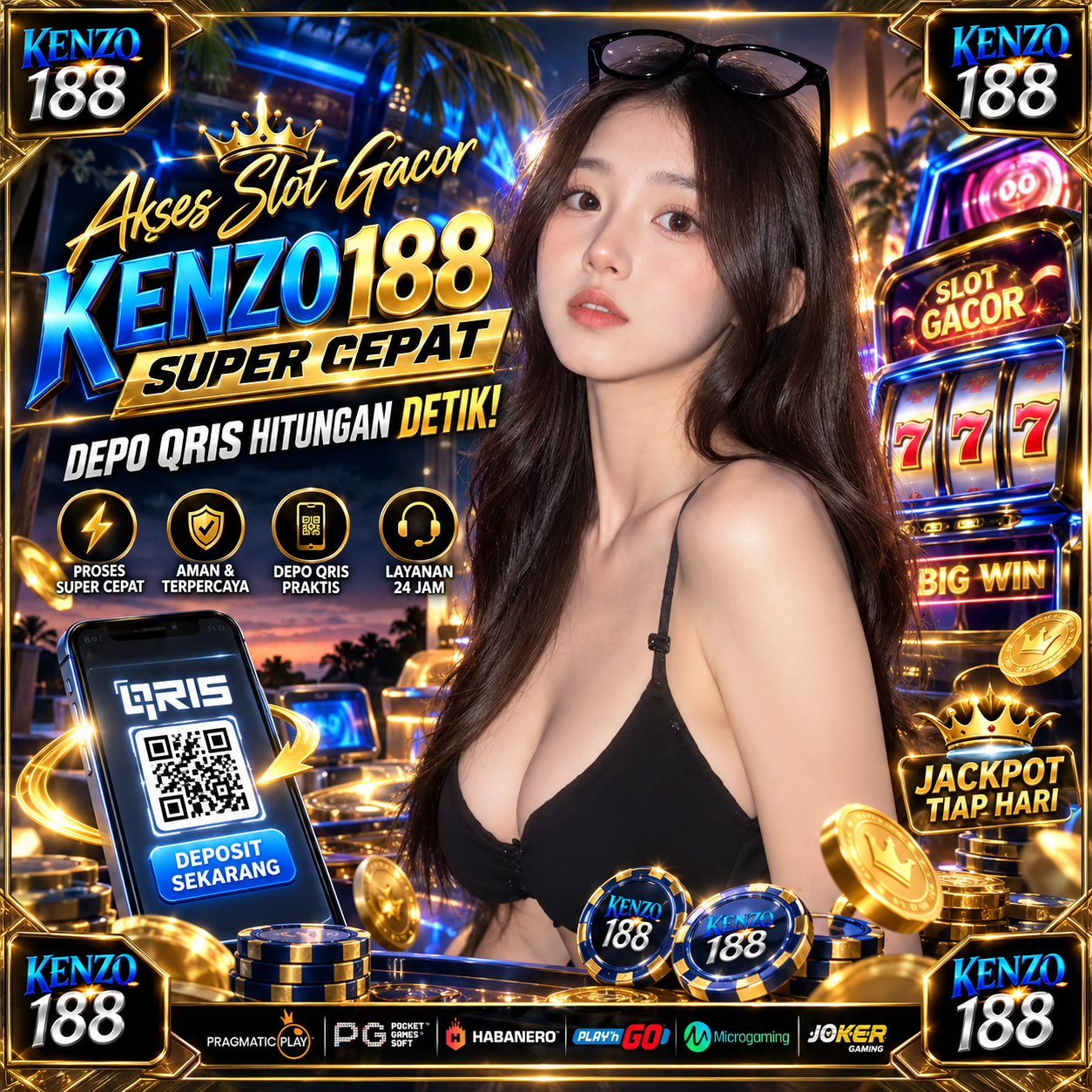 KENZO188 : Akses Slot Gacor Super Cepat, Depo QRIS Hitungan Detik!