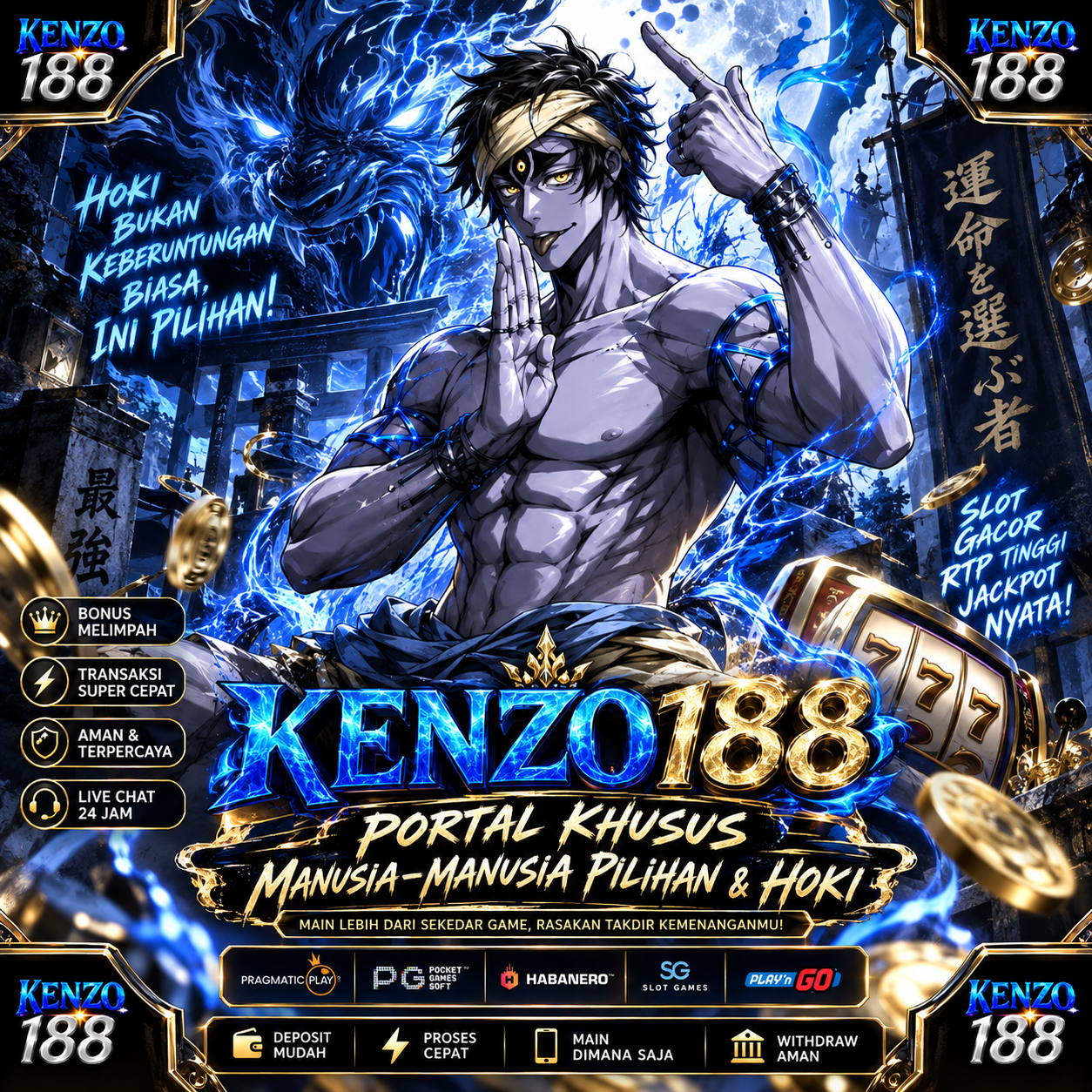 Galeri foto KENZO188 — Portal Khusus Manusia-Manusia Pilihan & Hoki di Jakarta
