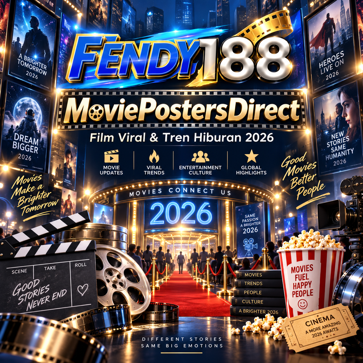 Fendy188 MoviePostersDirect Film Viral & Tren Hiburan 2026
