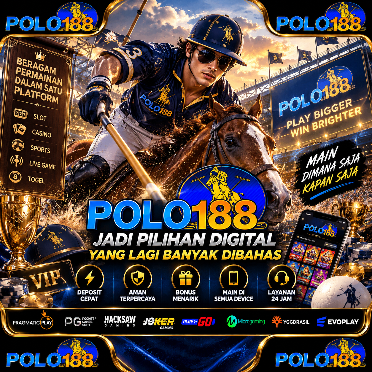 POLO188 Komunitas Judi Online Ramai Member Aktif Tiap Hari