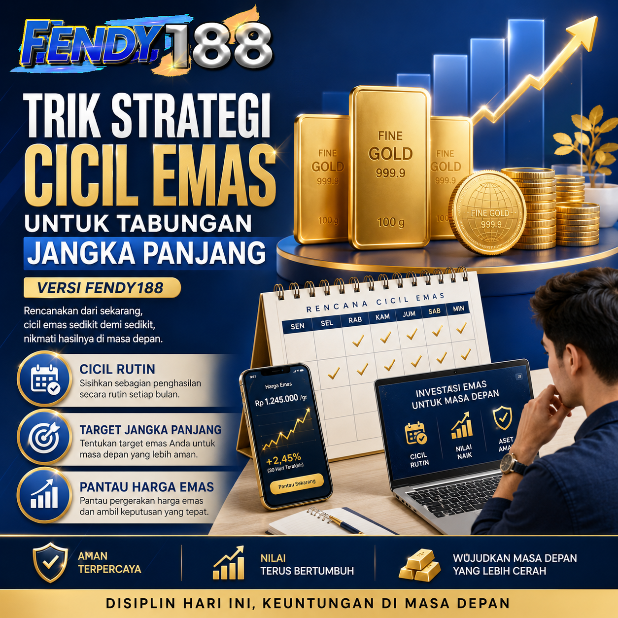 Trik Strategi Cicil Emas Untuk Tabungan Jangka Panjang Versi Fndy188