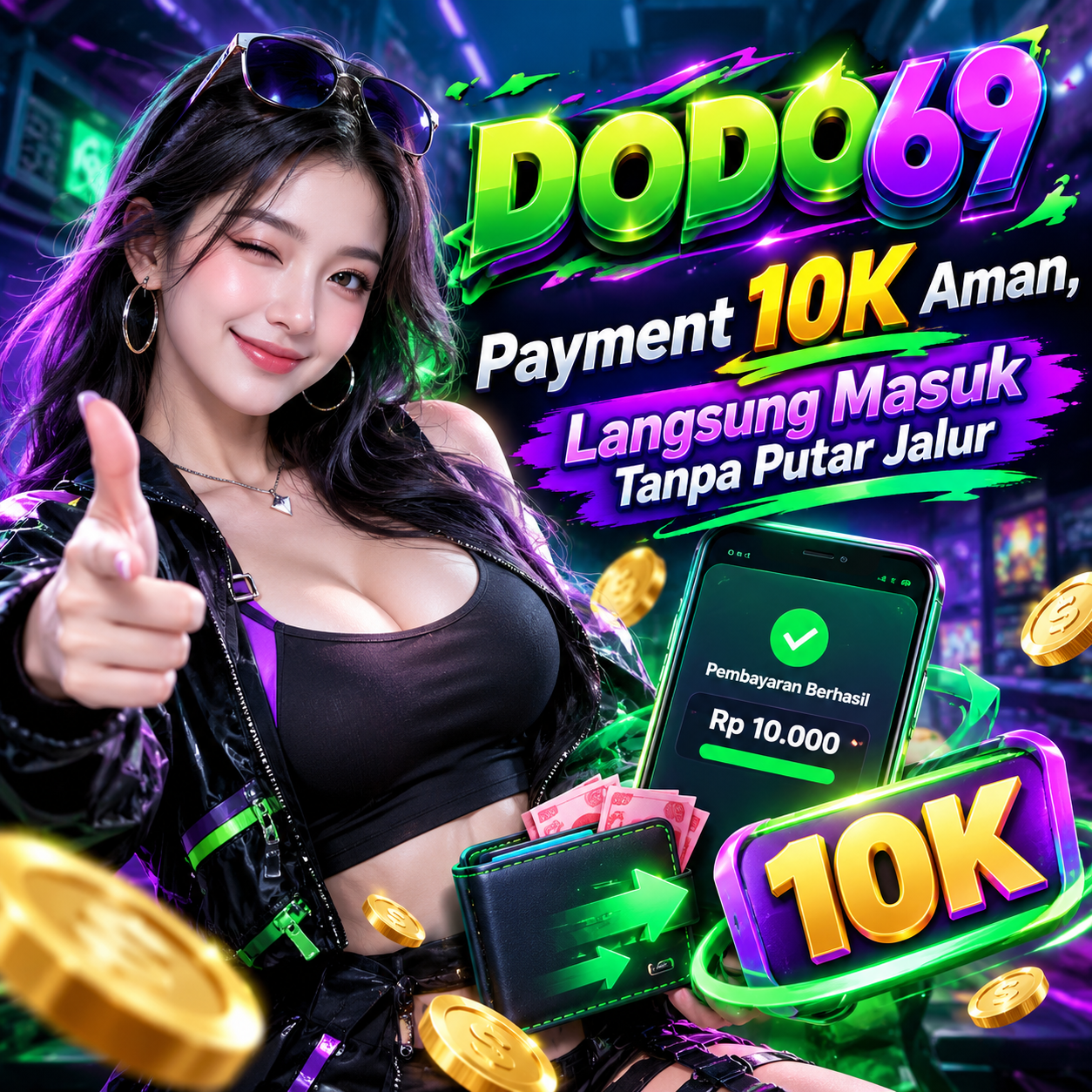 DODO69 >>> Payment 10K Aman, Langsung Masuk Tanpa Putar Jalur