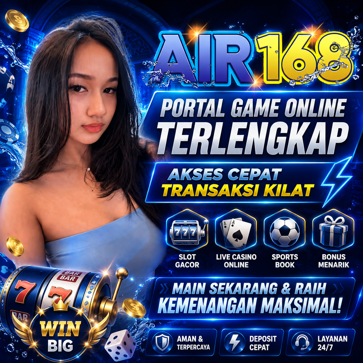 AIR168 >> Portal Game Online Terlengkap Akses Cepat Transaksi Kilat