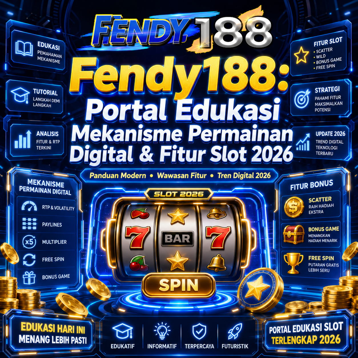 Fendy188: Portal Edukasi Mekanisme Permainan Digital & Fitur Slot 2026