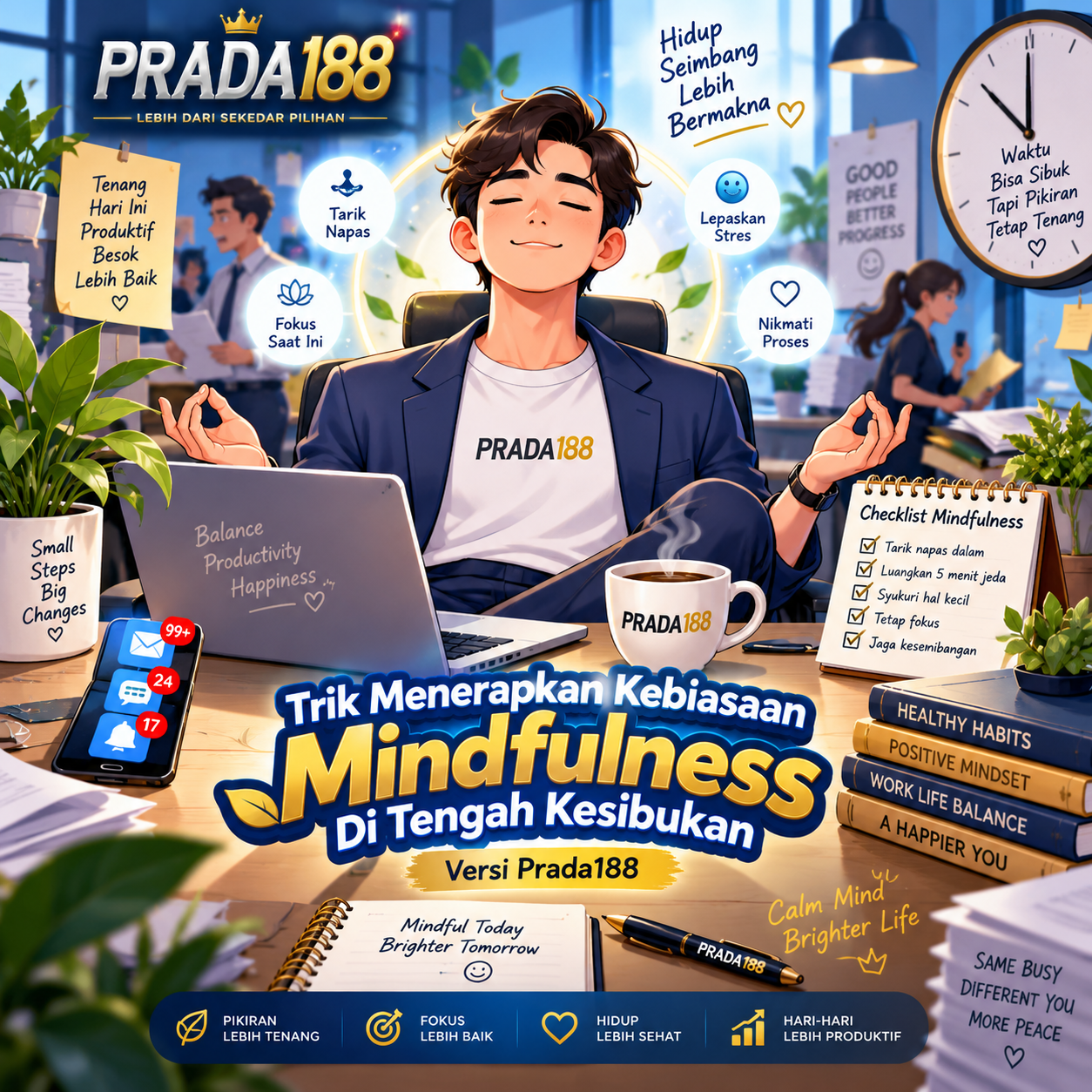 Trik Menerapkan Kebiasaan Mindfulness Di Tengah Kesibukan Versi Prada188