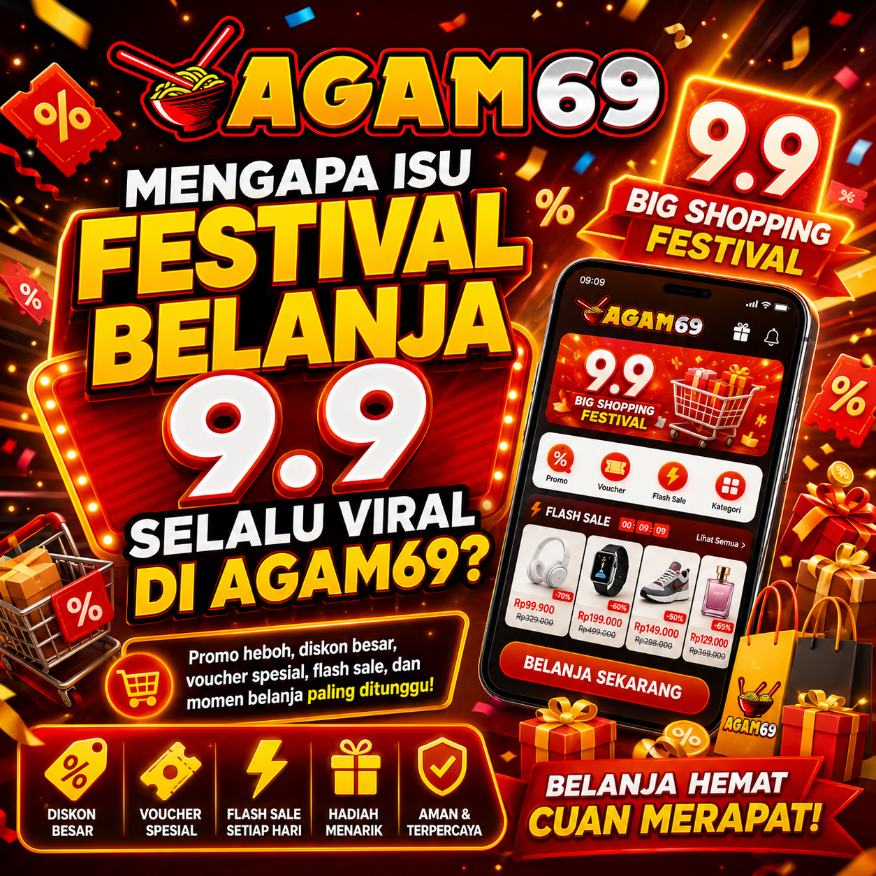 AGAM69: Main Lancar di HP Lama 2026