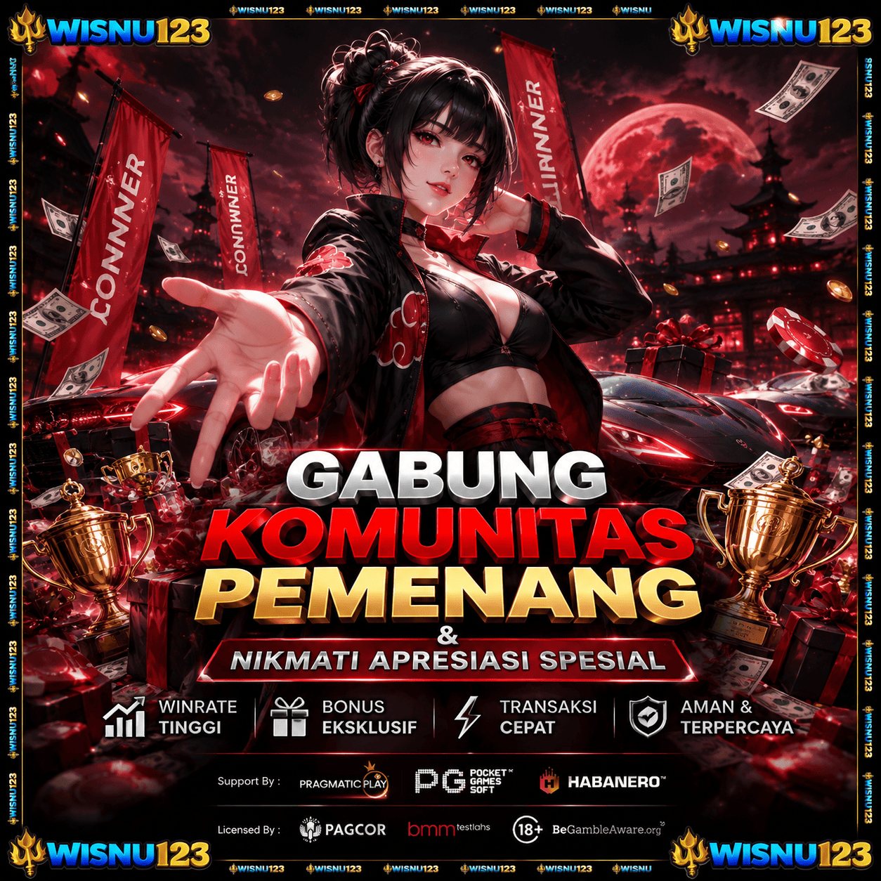 WISNU123 - Gabung Komunitas Pemenang & Nikmati Apresiasi Spesial