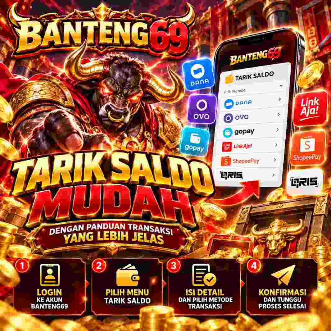 Banner BANTENG69 untuk tema transaksi digital