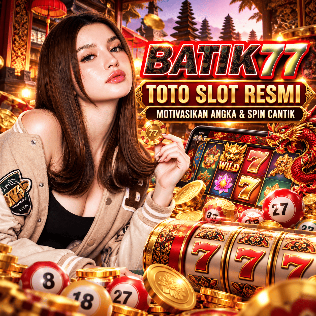 BATIK77 Toto Slot Resmi | Motivasikan Angka & Spin Cantik