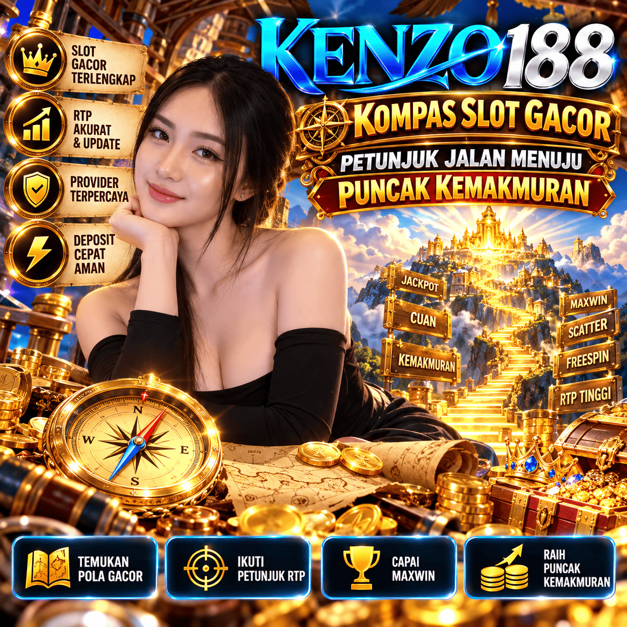 Galeri foto KENZO188 Kompas Slot Gacor Petunjuk Jalan Menuju Puncak Kemakmuran di Jakarta