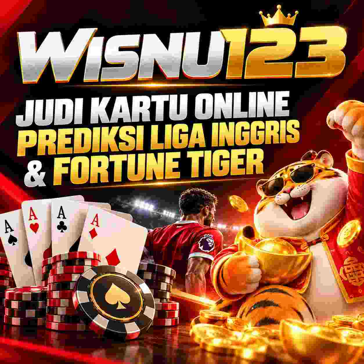 Banner WISNU123 dengan tema free spin slot