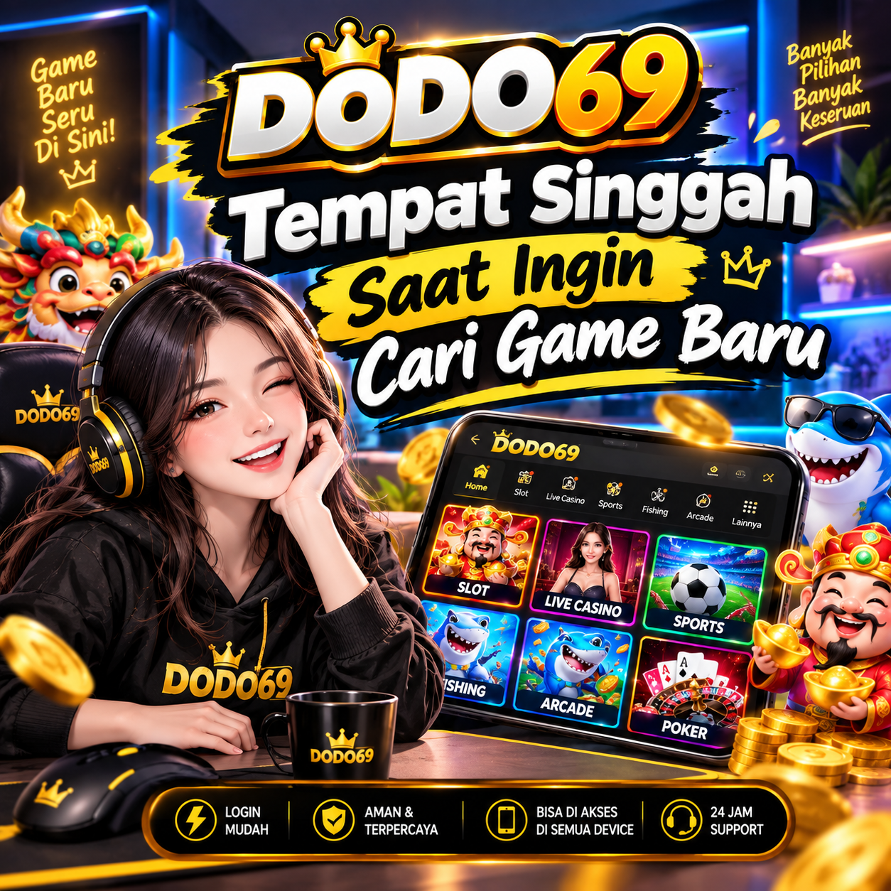 DODO69 Mengupas Dunia Agen Bola dan Hiburan Game Online