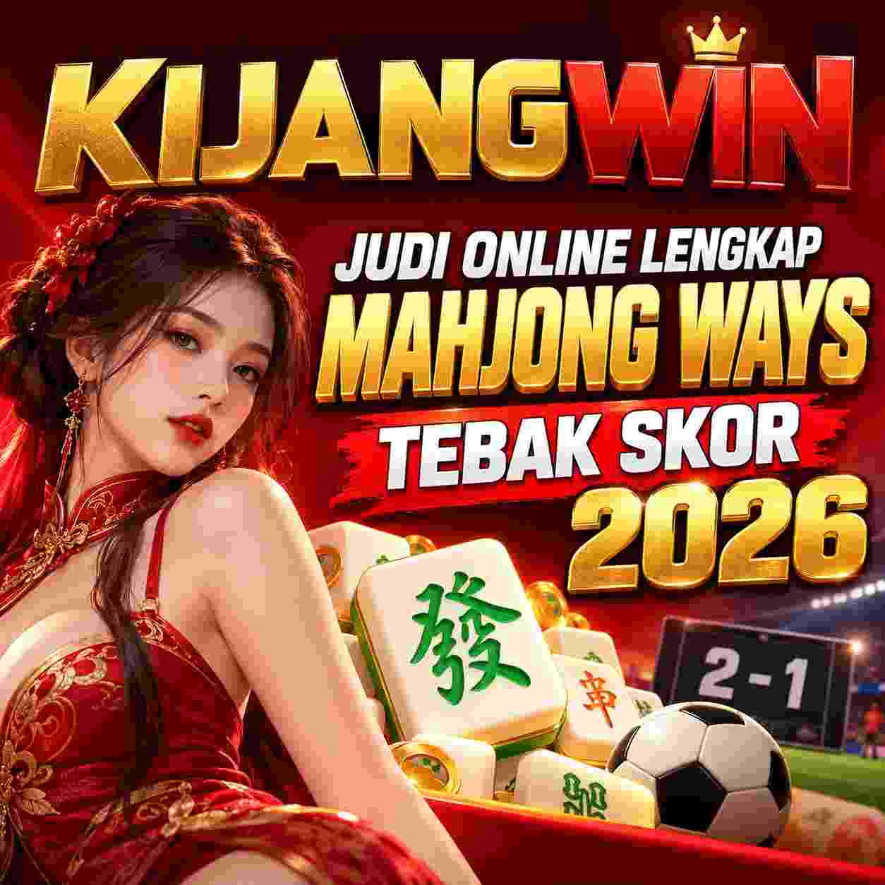 Banner KIJANGWIN dengan tema Domino QQ Casino Online