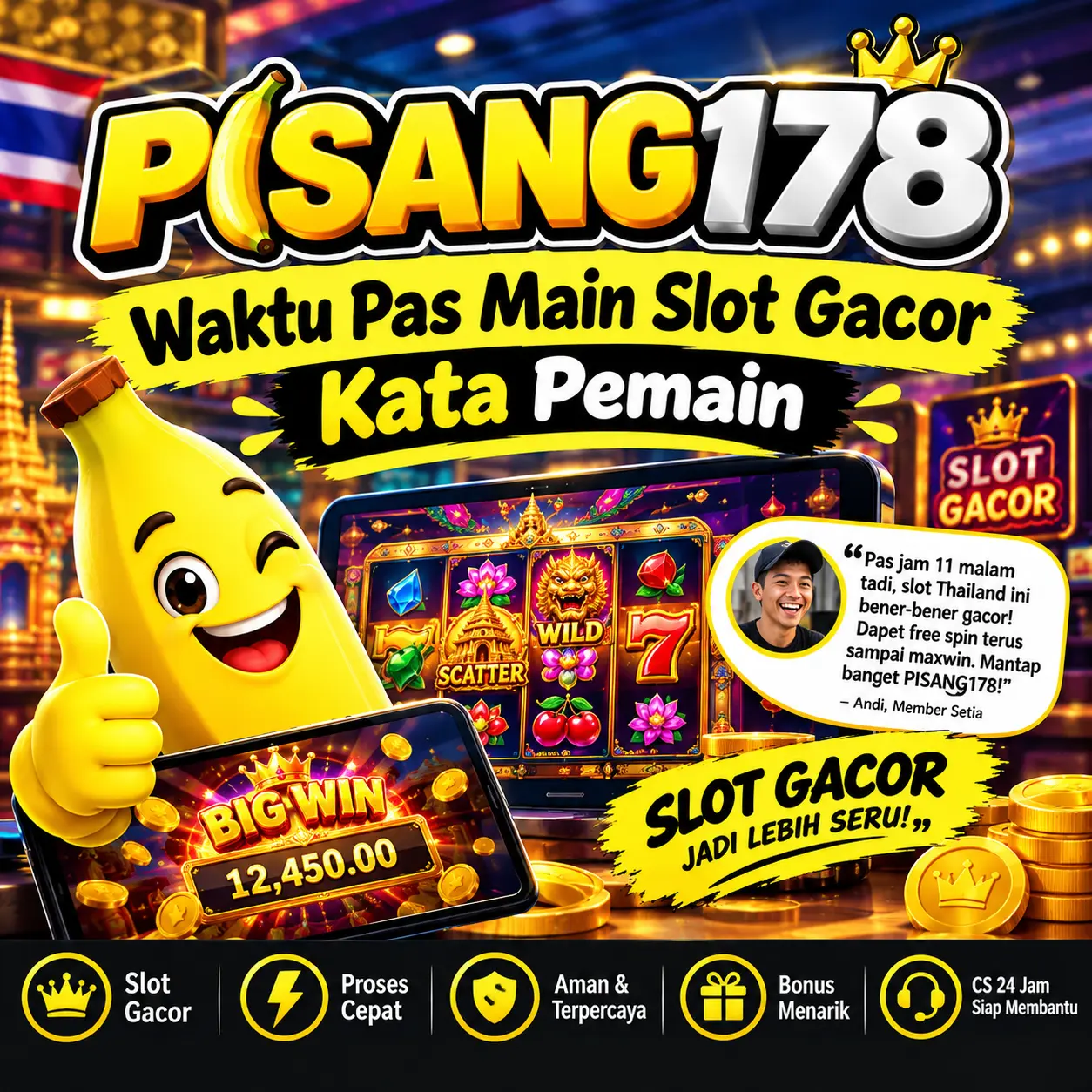 PISANG178 Pencahayaan Komersial